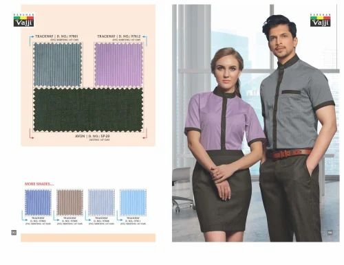 Valji Hotel Shirting & Suiting Uniform Fabric